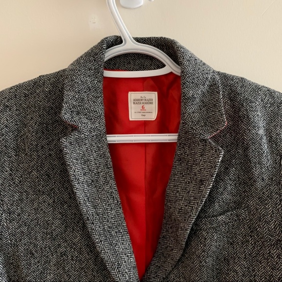 Tweed Gap blazer - lined, pockets - Picture 2 of 4